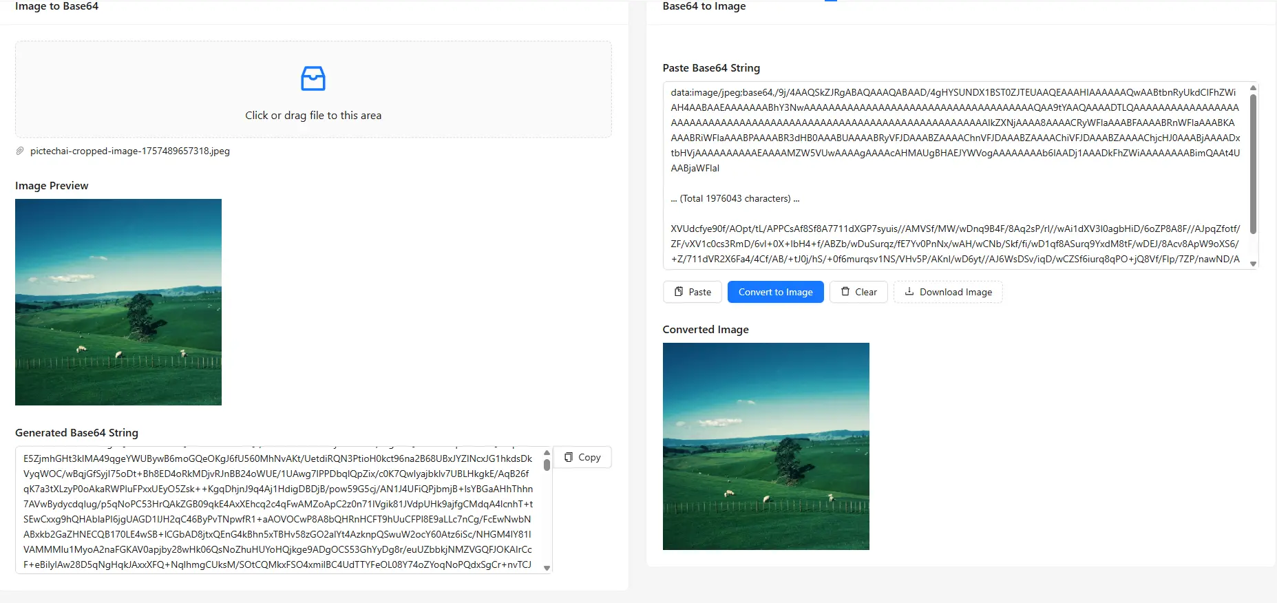 Image/Base64 Converter